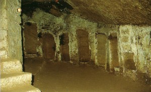Interno della Cripta di San Mauro